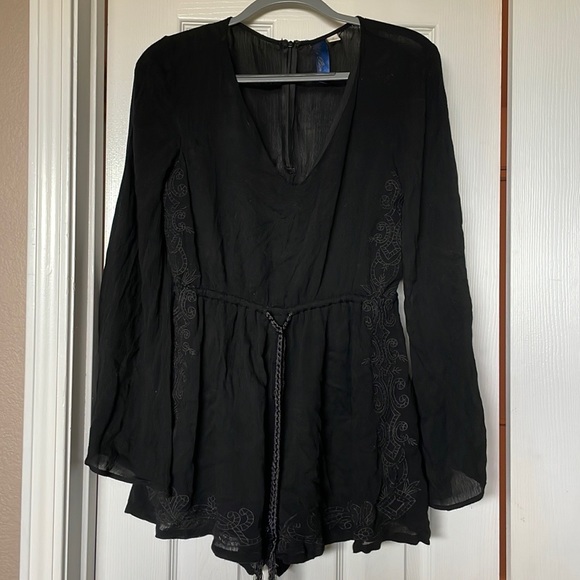 Pants - Black romper
